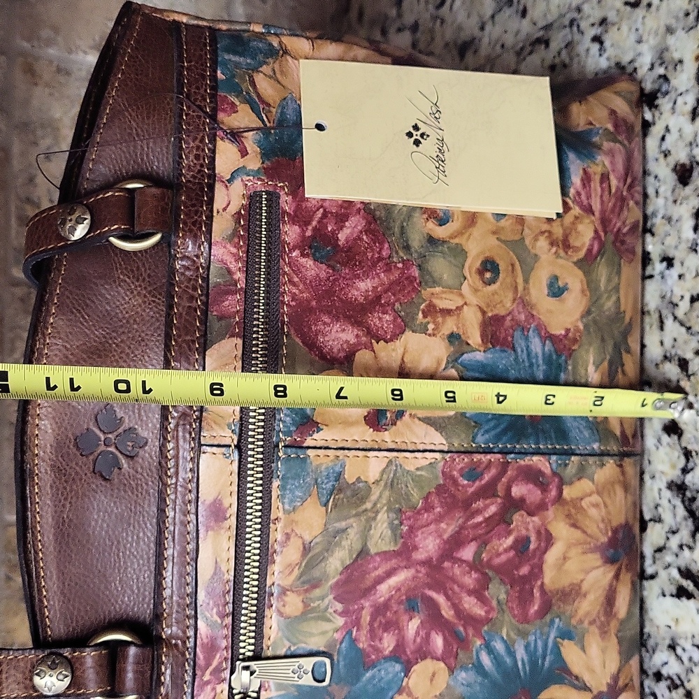 Patricia Nash Fresco Bouquet Poppy Tote - Picture 4 of 13